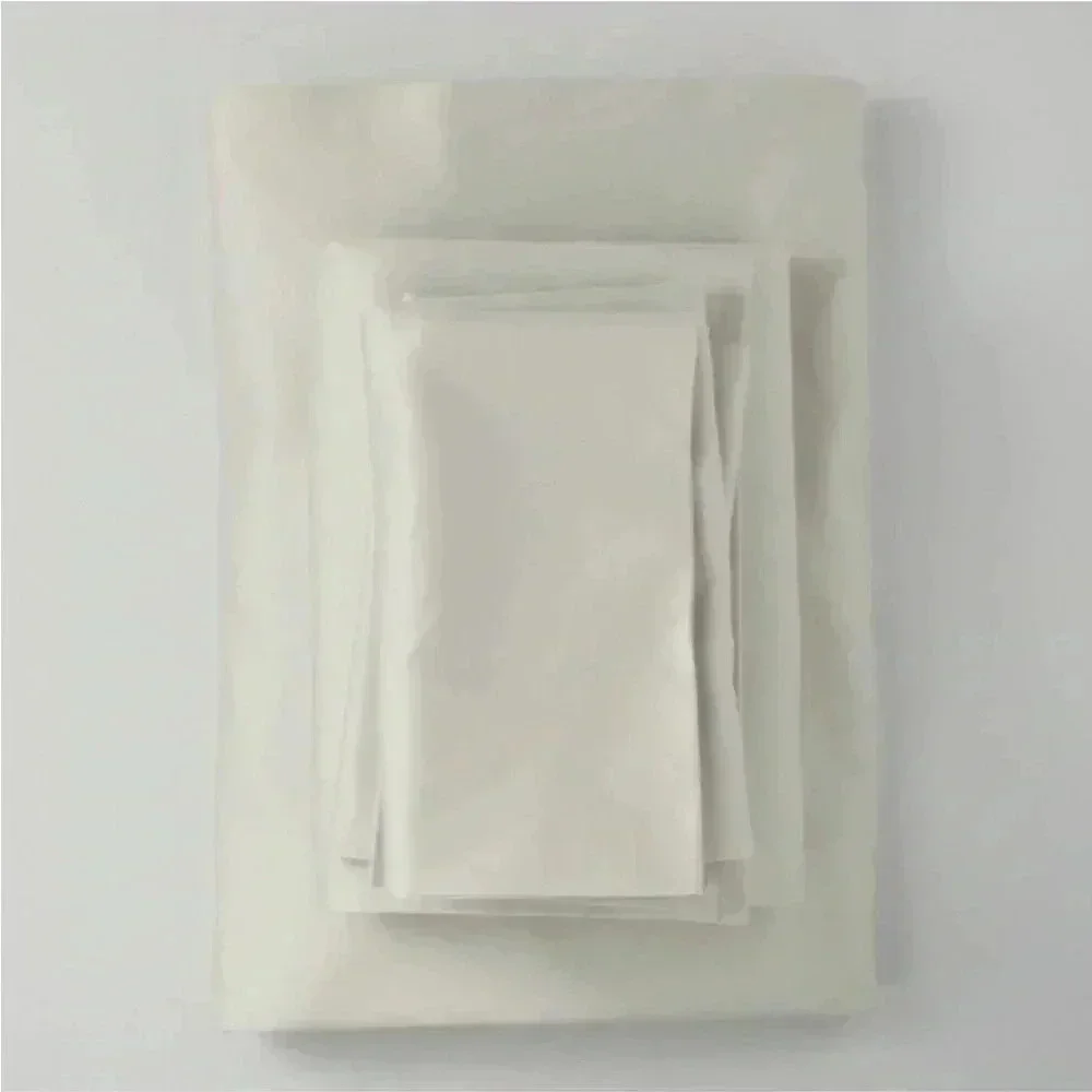 NWT Full 500 Thread Count Washed Supima Sateen Solid Sheets - Casaluna